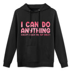 Funny Short People Art For Men Women Short People Short Girl Unisex Design Hoodie