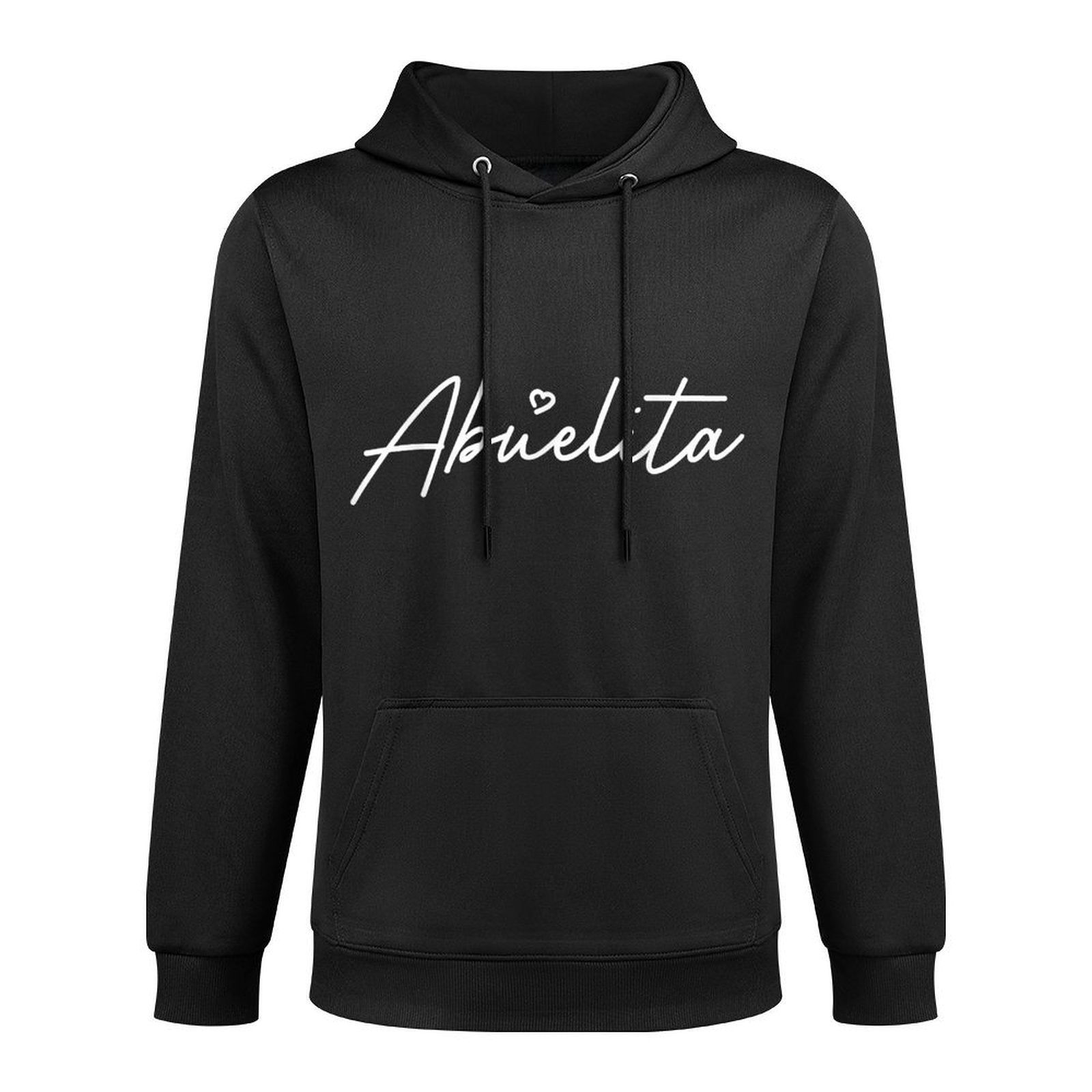 Womens Abuelita Cute Mothers Day Gift In Spanish Grandma Adjustable Hood Hoodie