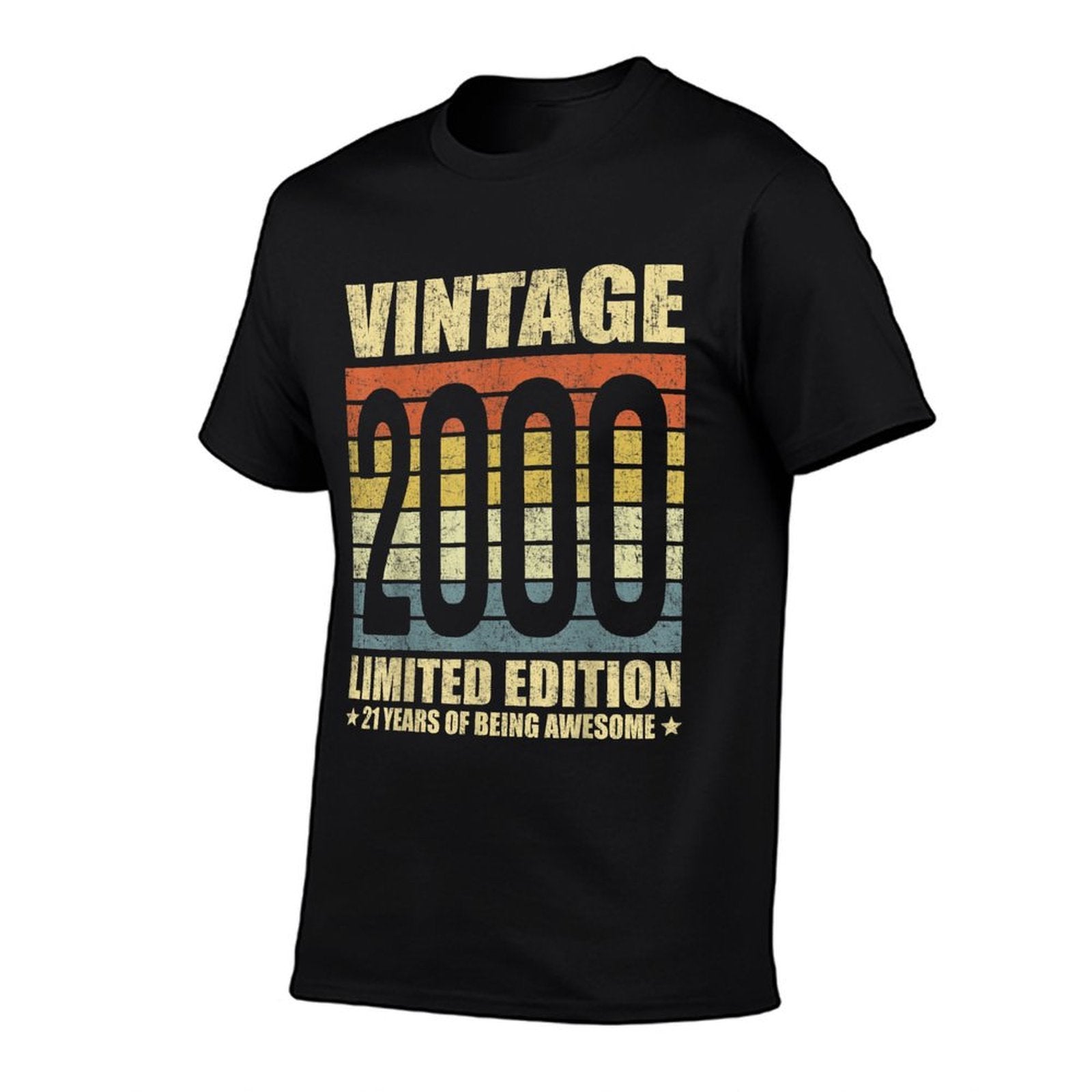 21 Year Old Gifts Vintage 2000 Limited Edition 21st Birthday  Polyester Blend T-Shirt