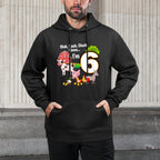 Kids 6th Birthday Six Year Old Farm Birthday Party Animals Easy Care Hoodie
