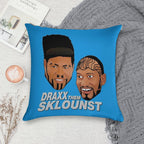 Key & Peele Draxx Them Sklounst Soft Warmth Comfort Throw Pillow