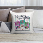 Huntrix Ramyeon Soft Easy Maintenance Throw Pillow