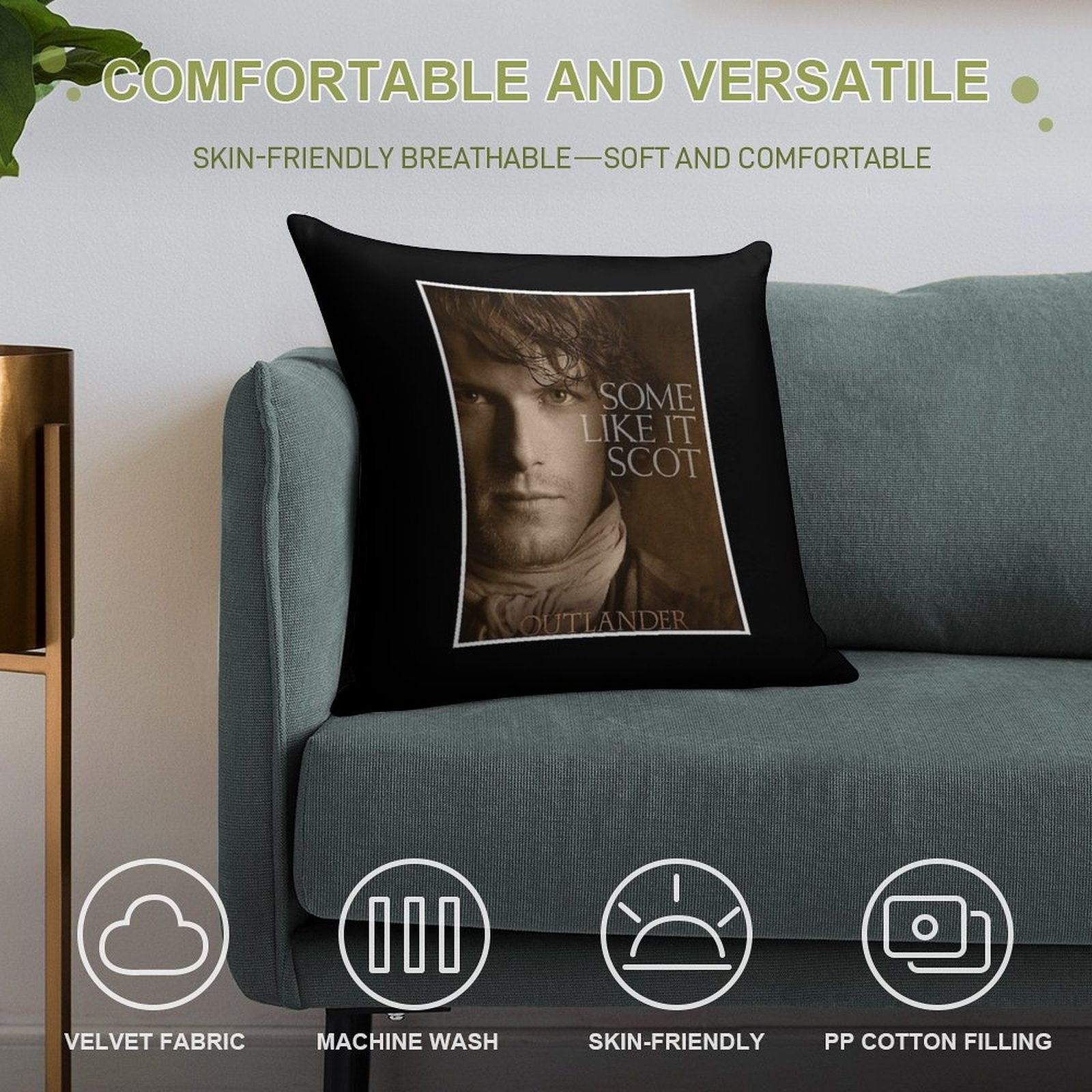 Some Like It Scot Soft Multiple Sizes Throw Pillow