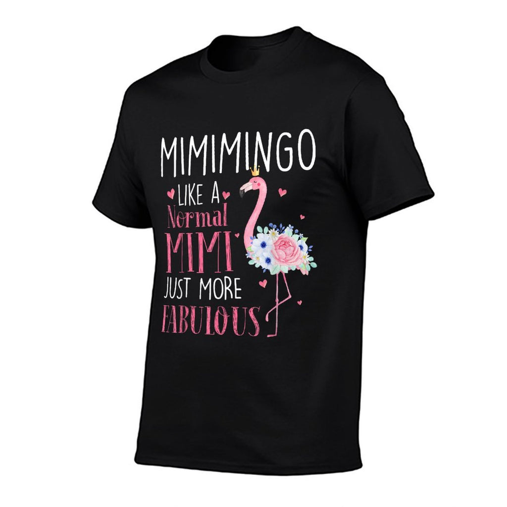 Flamingo Mimimingo Like A Normal Mimi Gifts Funny Grandma  Classic T-Shirt