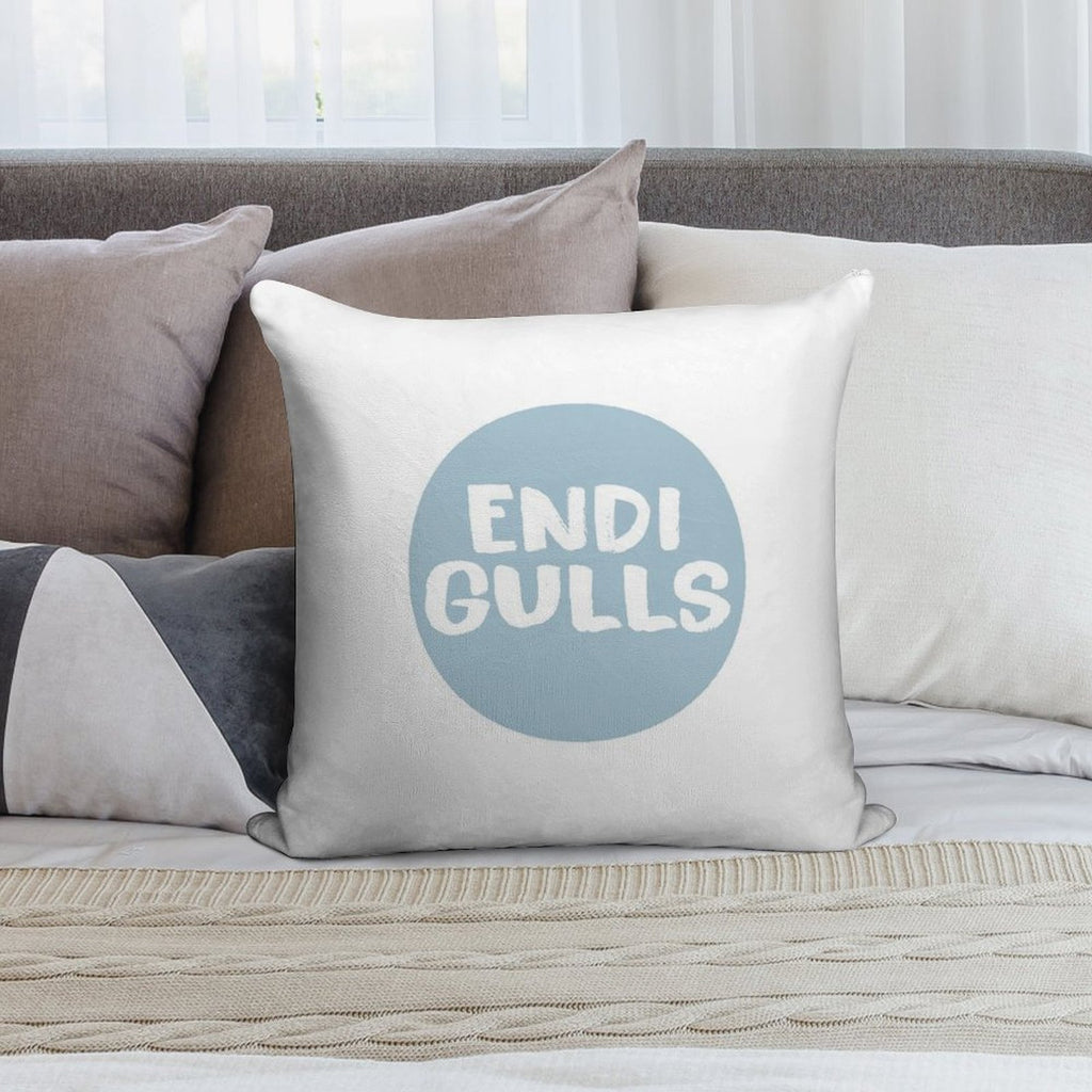 ENDI GULLS Soft Durable Construction Throw Pillow