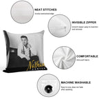 Handsome Nathan Carter Soft Luxury Feel Throw Pillow