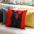 Fortune Sphinx Cats Soft Skin-Friendly Throw Pillow