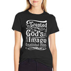 20 Year Old Christian Jesus And God 20th Birthday  Ribbed Collar T-Shirt
