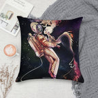 Space Mermaid Soft Warmth Comfort Throw Pillow