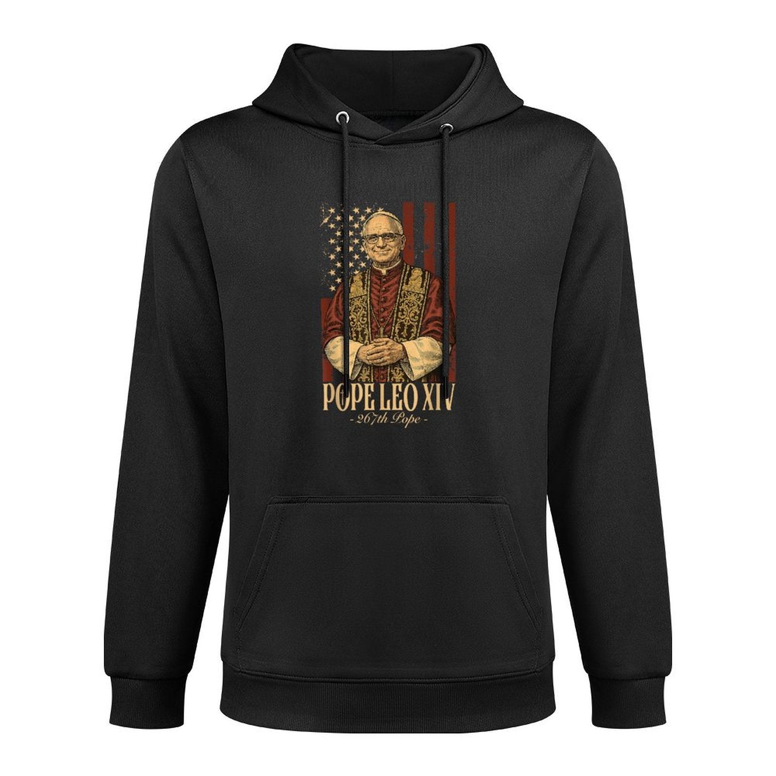 Cardinal Robert Prevost Pope Leo XIV Pilling-Resistant Hoodie