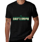 Star Wars The Mandalorian Fathers Day The Dadalorian Retro  Ribbed Collar T-Shirt