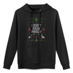 Ugly Christmas Sweater I Don't Know Margo Customizable Surface Hoodie