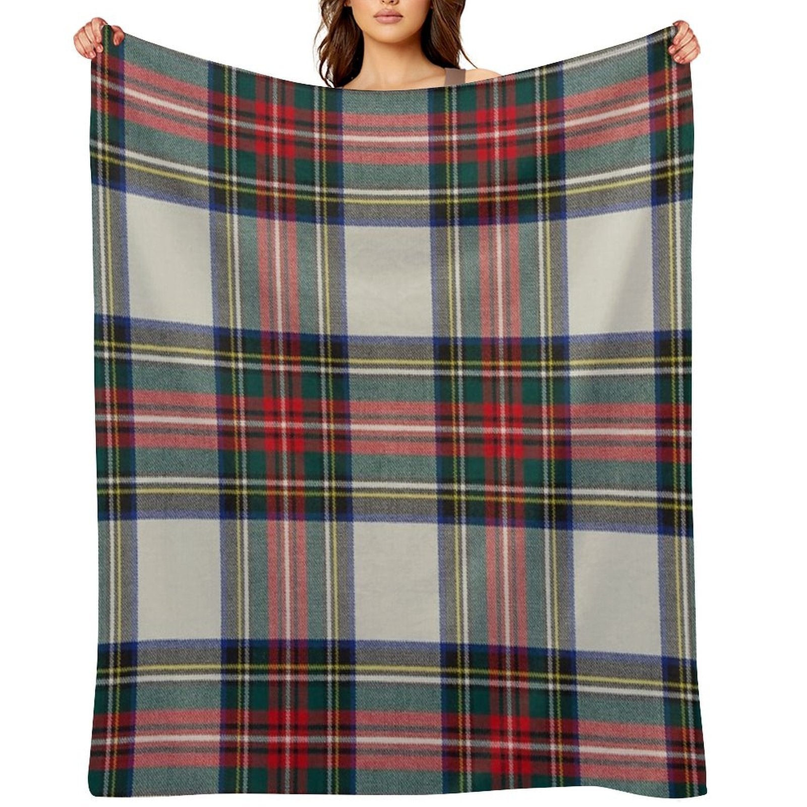 Stewart Dress Scottish Tartan Premium Throw Blanket