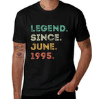 30 Years Old Legend Since June 1995 30th Birthday  Stretchy T-Shirt