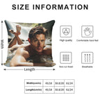 Jensen Ackles Soft Warmth Comfort Throw Pillow