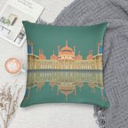 Royal Pavilion Brighton Soft Short Plush Fabric Throw Pillow