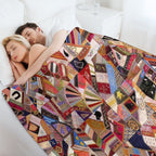 Quilt Top Versatility Throw Blanket