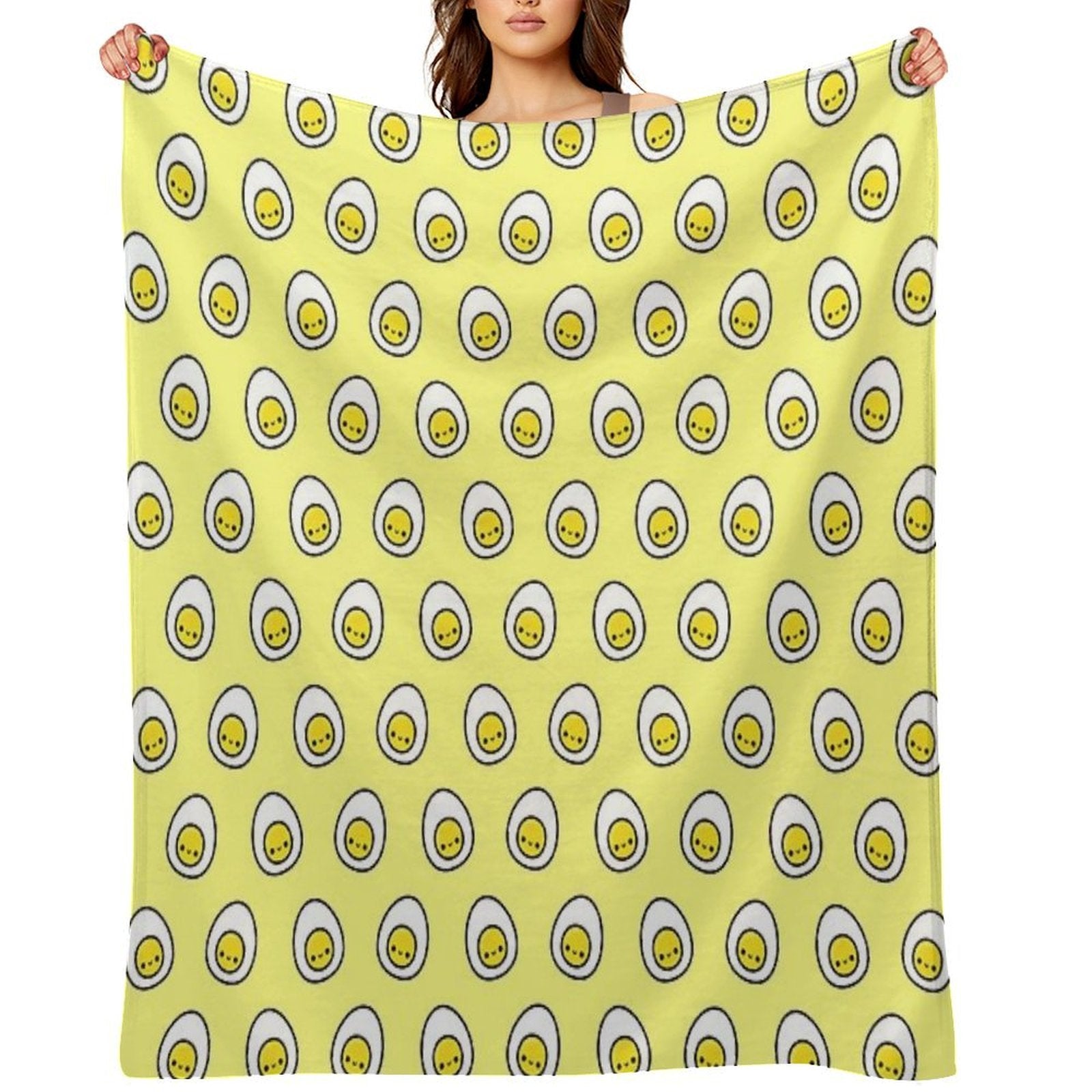 Yummy Egg Compact Throw Blanket