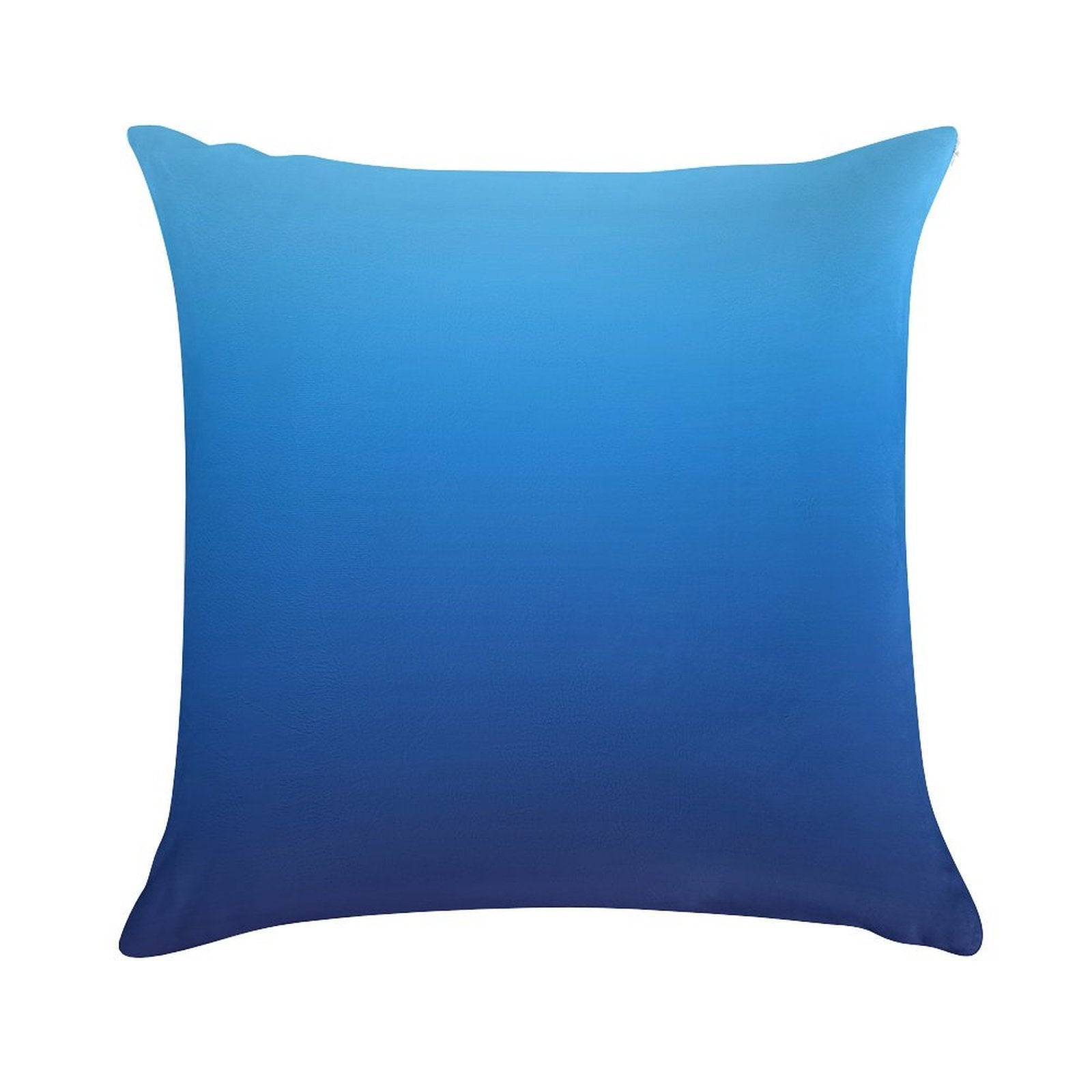 Deep Sea Gradient Soft Washable Throw Pillow