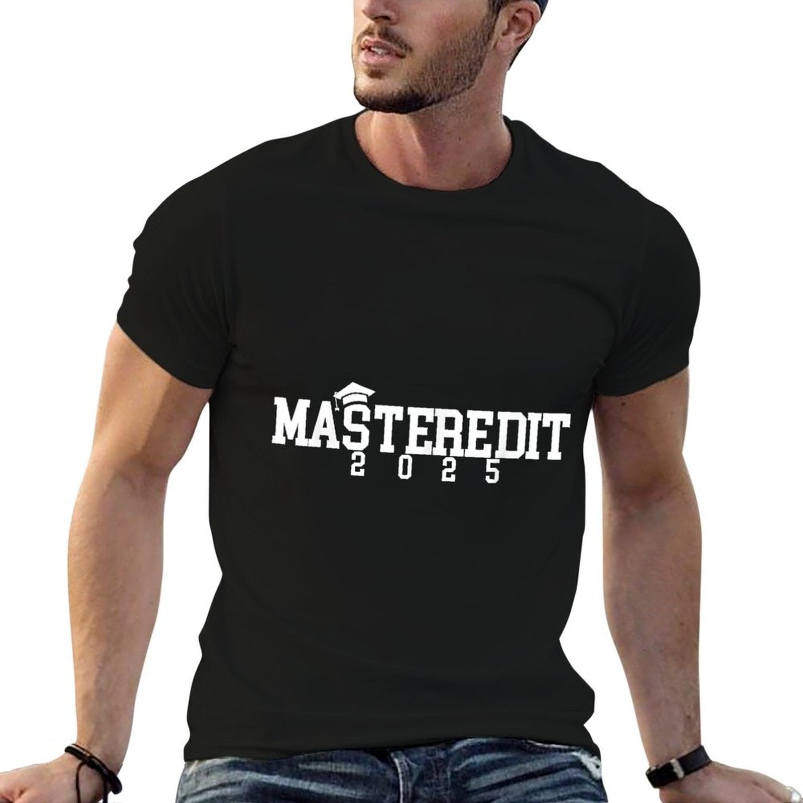 Master&#39;s Degree Mastered It 2025 College Masters Degree Grad  Eco-friendly Material T-Shirt