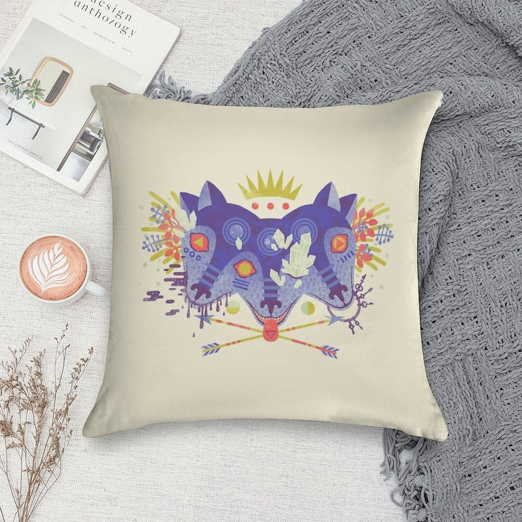 The Gatekeeper Soft High-Density Material Throw Pillow