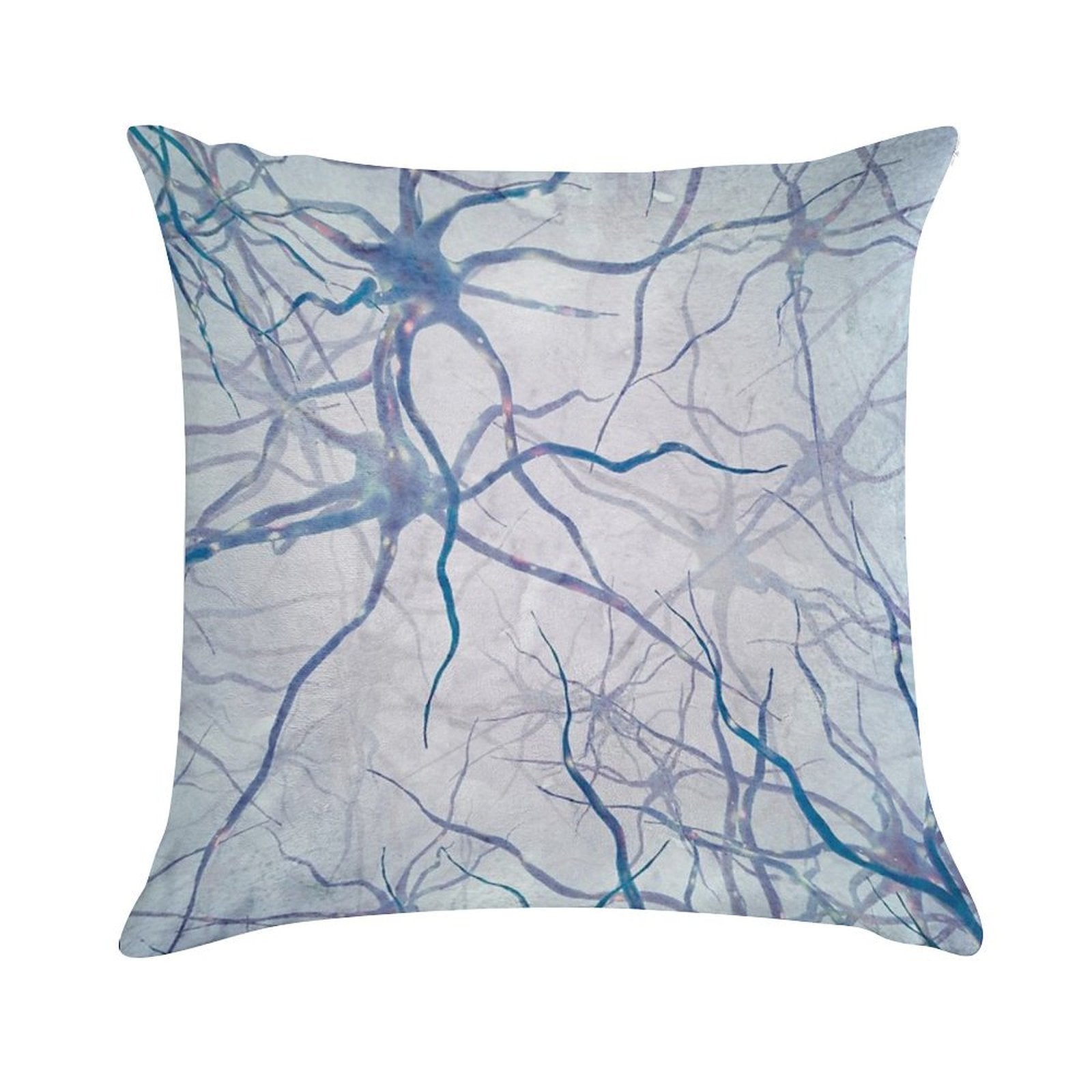 Neural Network, Illustration (C0470277) Soft Easy Maintenance Throw Pillow