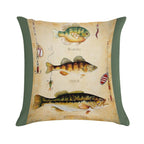 Fish Trio-C Soft Ultra-Soft Texture Throw Pillow