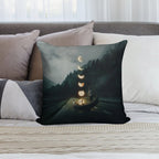 Moon Ride Soft Durable Construction Throw Pillow