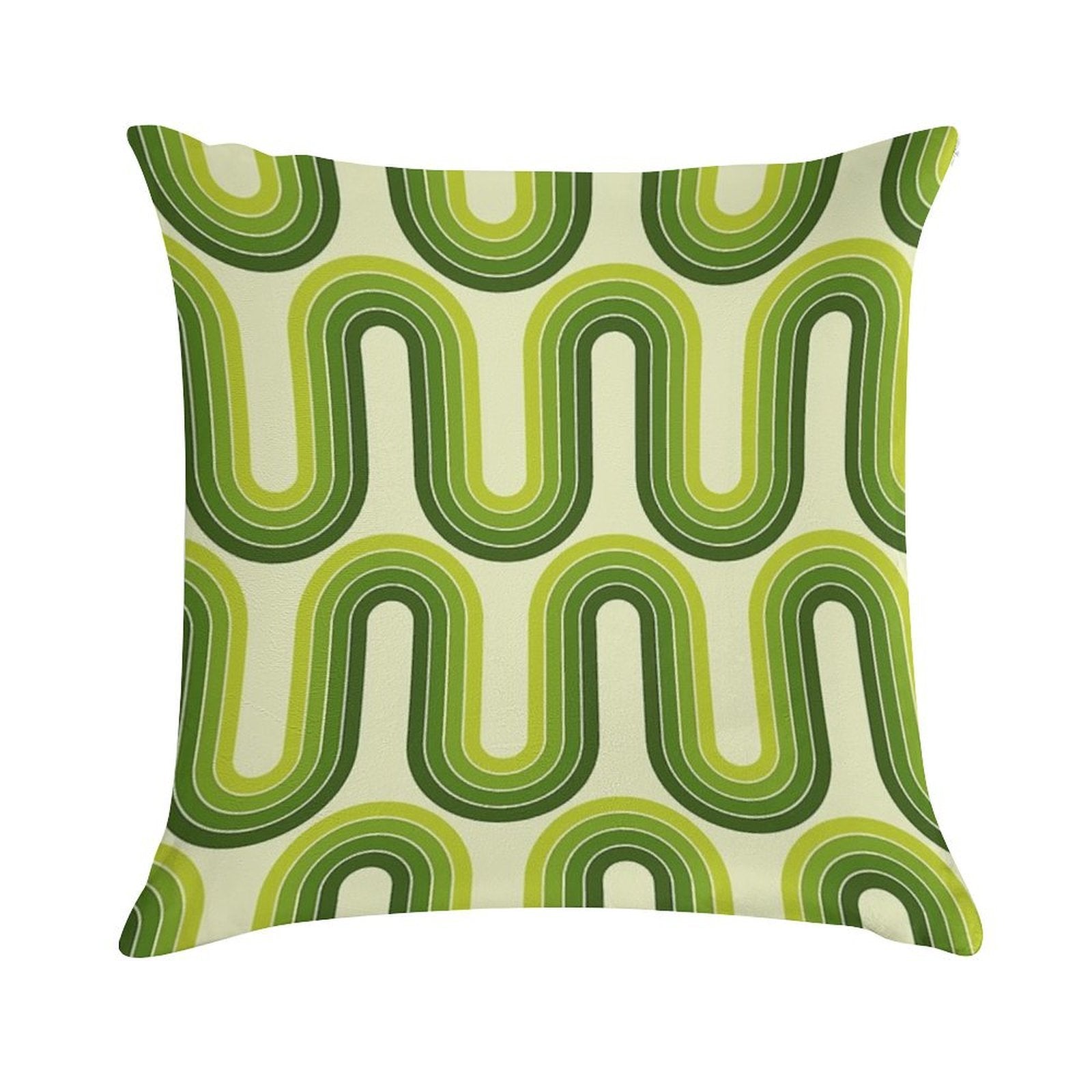 Retro Geometric Arch Design 826 Soft Durable Construction Throw Pillow