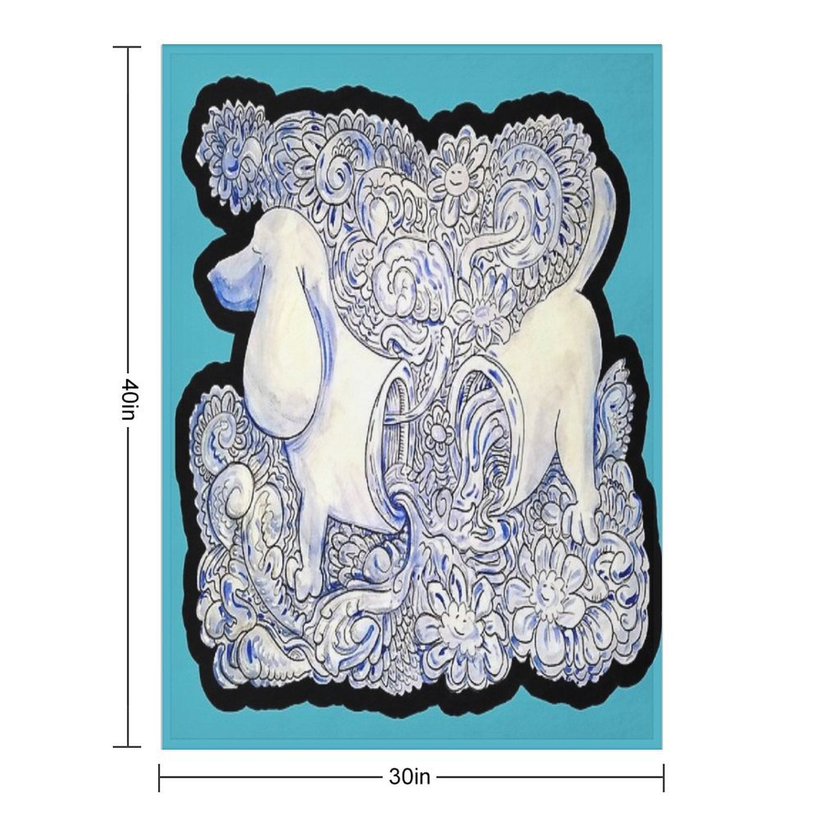 Mystic Weiner Compact Throw Blanket