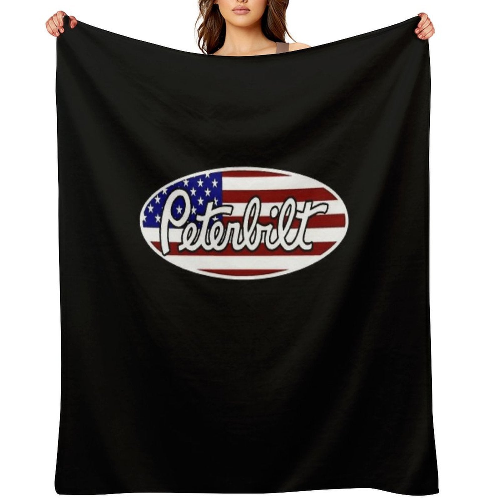 Peterbilt Travel-friendly Throw Blanket