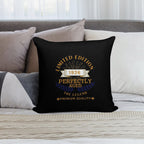95th Birthday Legend Soft Shrink-Resistant Throw Pillow