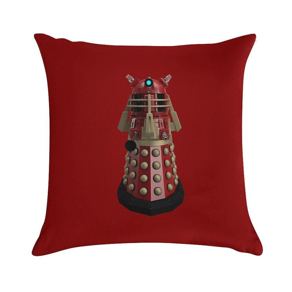 They Survived Through Me - Red Soft Easy Maintenance Throw Pillow