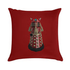 They Survived Through Me - Red Soft Easy Maintenance Throw Pillow