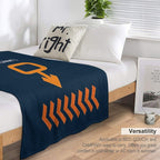 Oblivion Alton Towers Dont Look Down Premium Throw Blanket