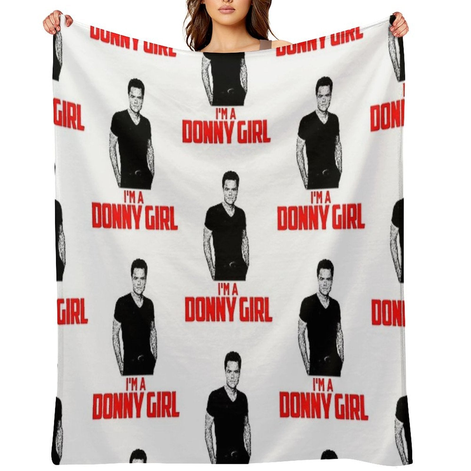Donny Osmond I'm A Donny Girl Comfort Throw Blanket