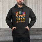 Vintage 1962 Limited Edition Sunset Sunglasses 60th Birthday Unisex Design Hoodie