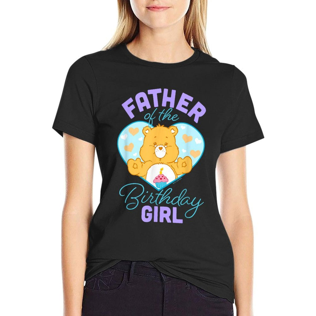 Care Bears Father Of The Birthday Girl Vintage Heart Logo  Lightweight T-Shirt