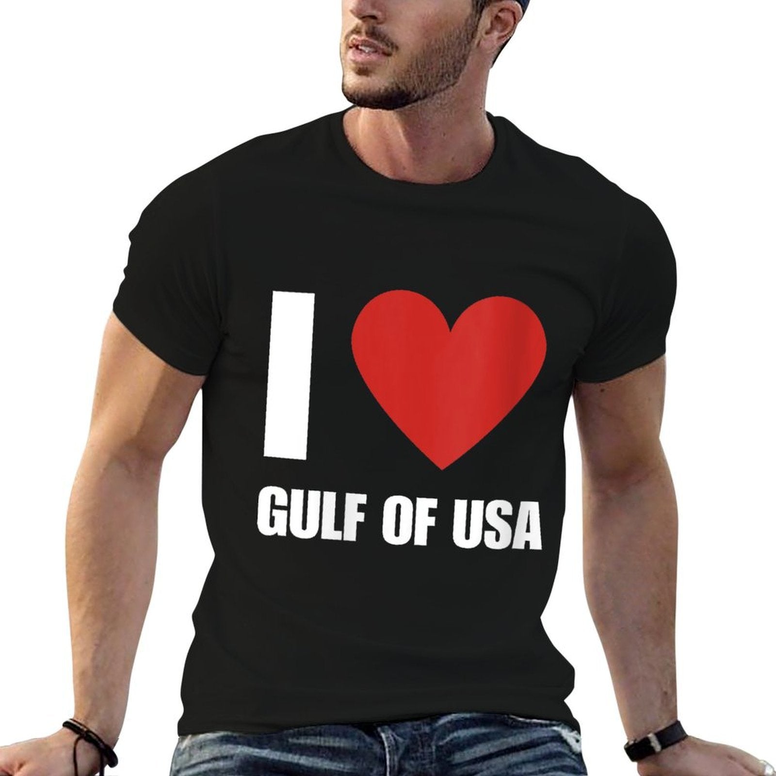 Womens Trump America Gulf of Mexico President Trump Gulf of USA  Quick-drying T-Shirt