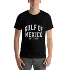 Gulf of Mexico Est 1550 Not US America Retro Vintage Apparel  Soft T-Shirt