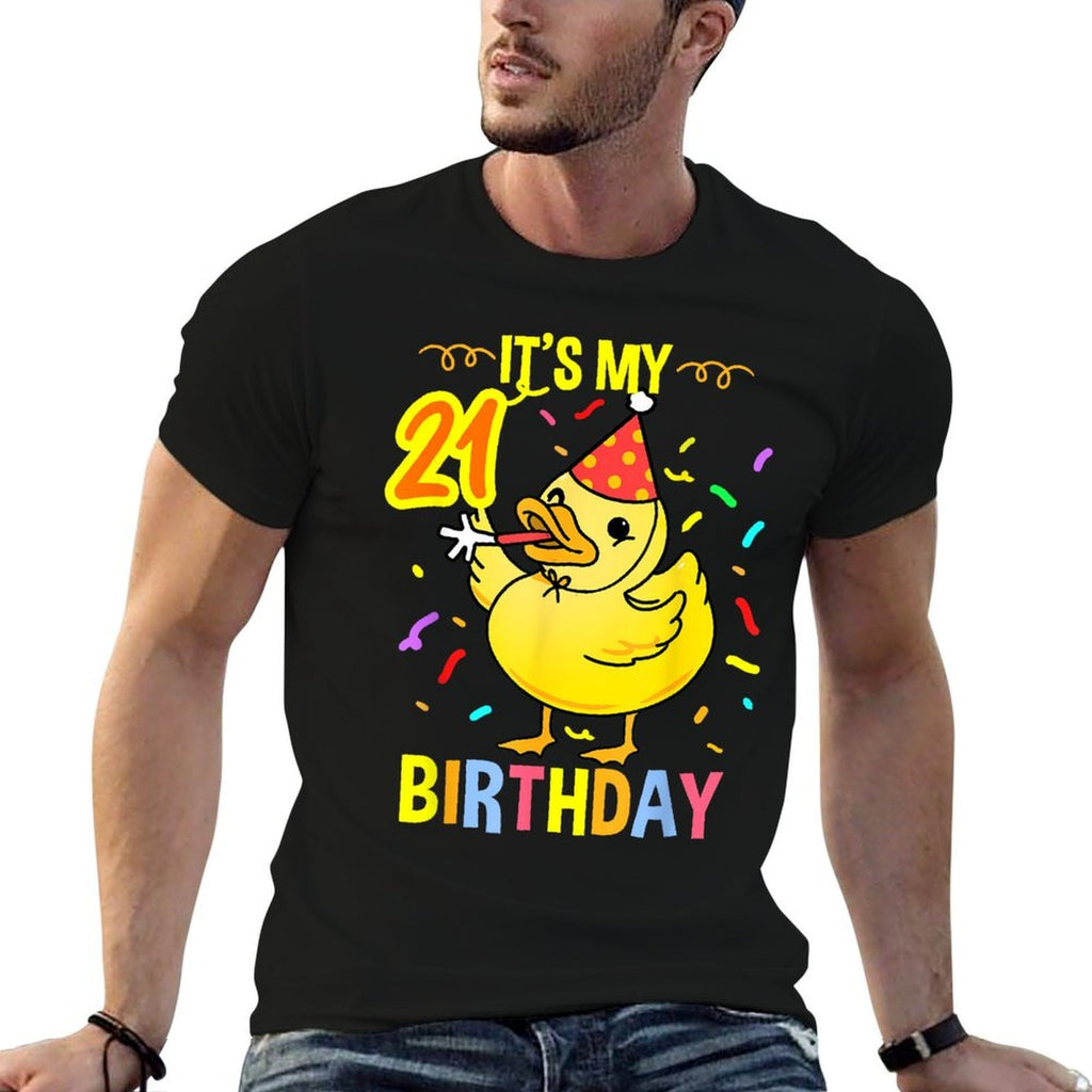 Its My 21st Birthday Duck  Affordable Price T-Shirt