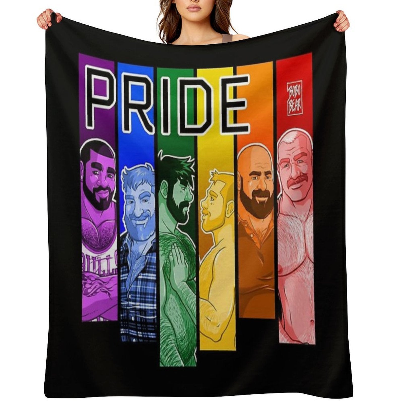 GAY PRIDE 2019 All-season Throw Blanket