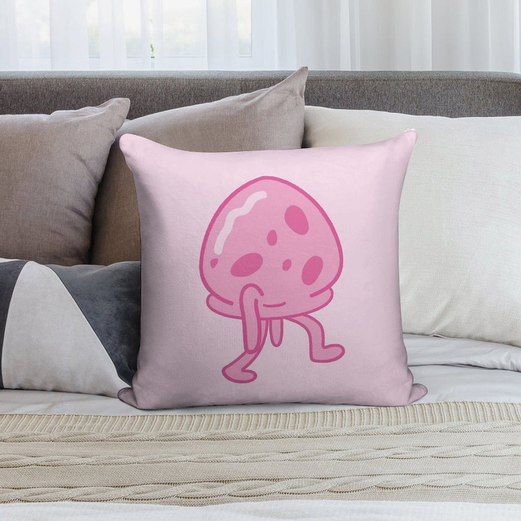 Spongebob- MEDUSA- 02 Soft Easy Maintenance Throw Pillow