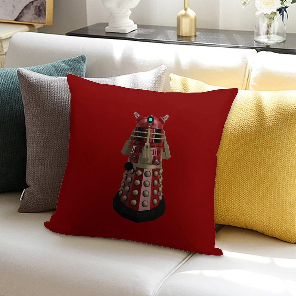 They Survived Through Me - Red Soft Easy Maintenance Throw Pillow