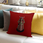 They Survived Through Me - Red Soft Easy Maintenance Throw Pillow