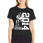 11th BIRTHDAY FOOTBALL LIMITED EDITION 2014 FOOTBALL  Oversized Silhouette T-Shirt