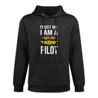 Trust Me I Am A Flight Simulator Pilot Easy Care Hoodie