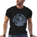 Gulf of Mexico Skeleton  Heathered Texture T-Shirt