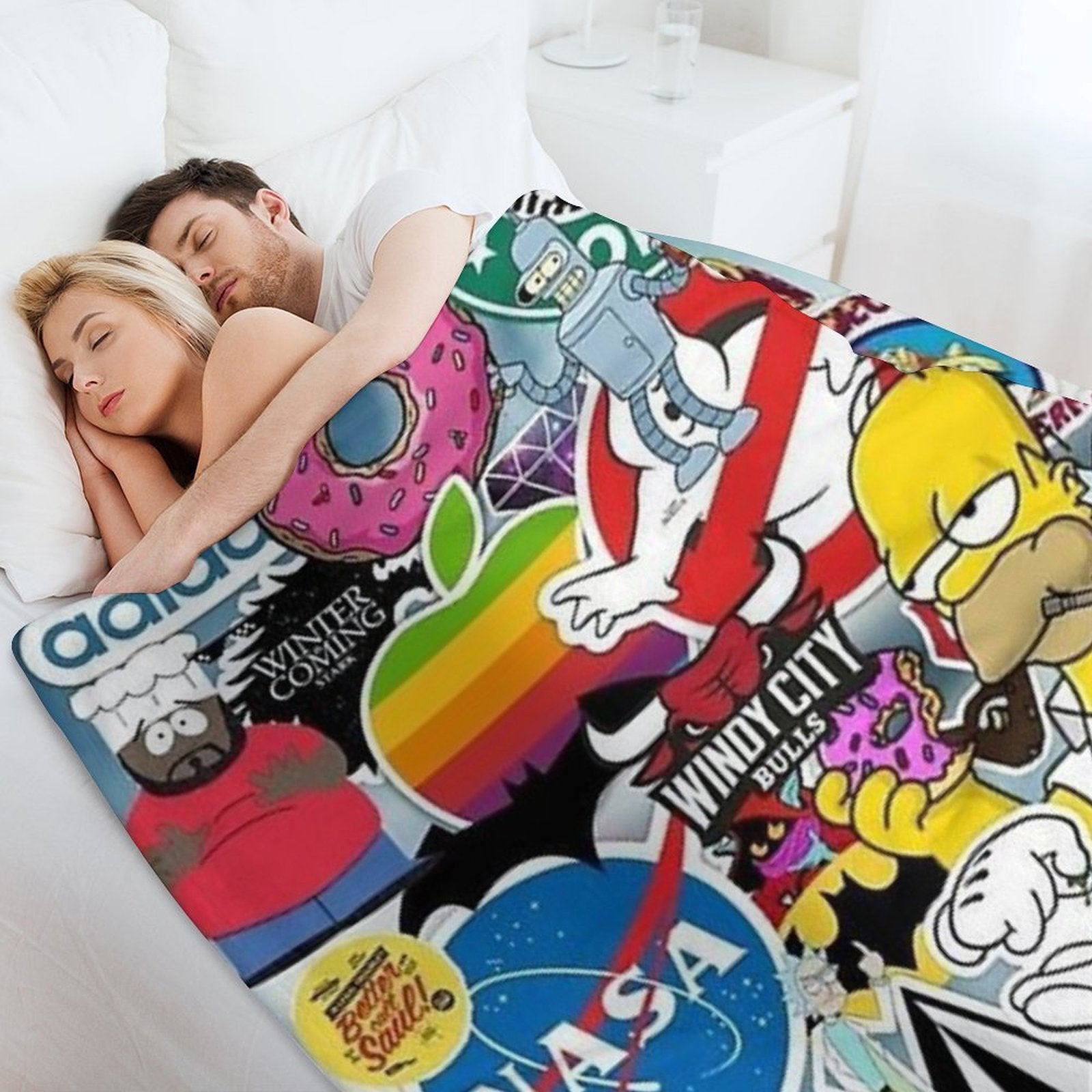 Vintage Brands All-season Throw Blanket