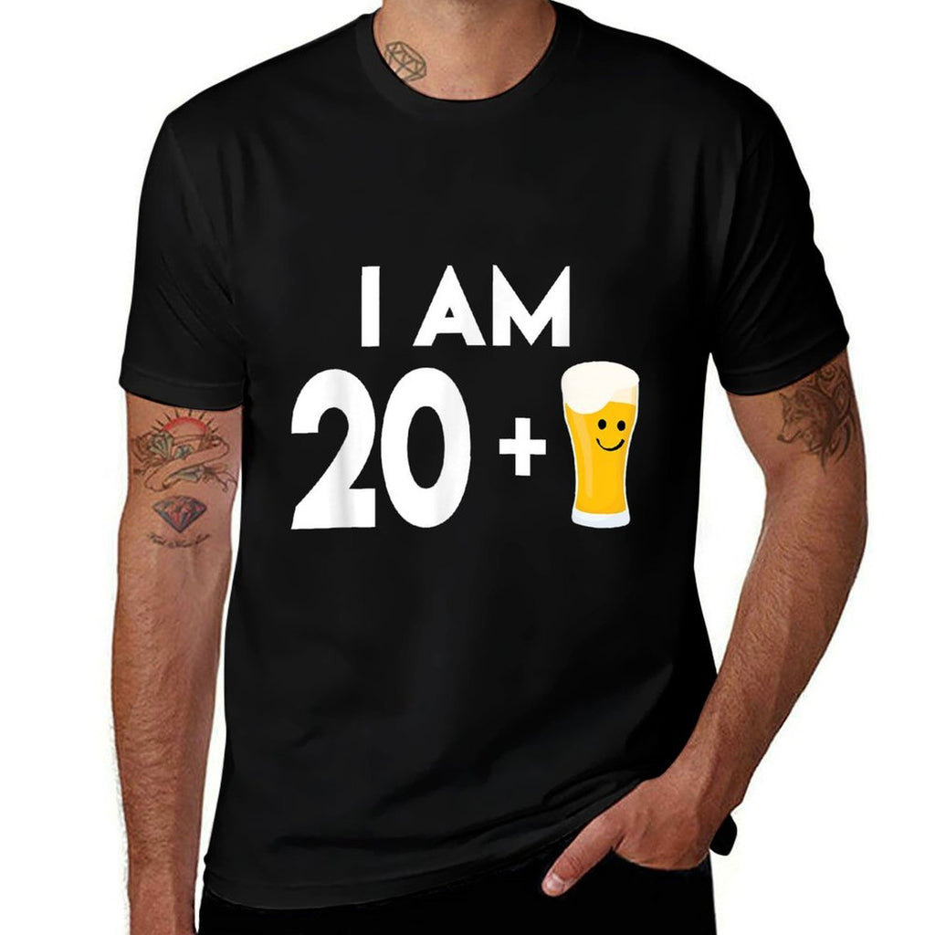 21st Birthday Beer 21 Years Old Alcohol Gift  Graphic-printed T-Shirt